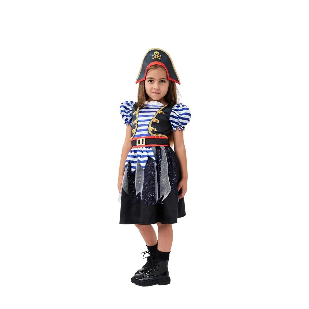 Blues Group Girls Pirate Costume