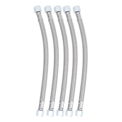 5pcs 14 X 1.5 Female Thread Air Compressor Element Hose Brake Silent Oil Free Line Pipe 50cm
