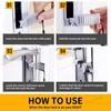 Portable Travel Door Lock Punch-Free Hotel Apartment Security Door Lock Punch-Free Portable Door Stopper Travel Anti-Theft Lock