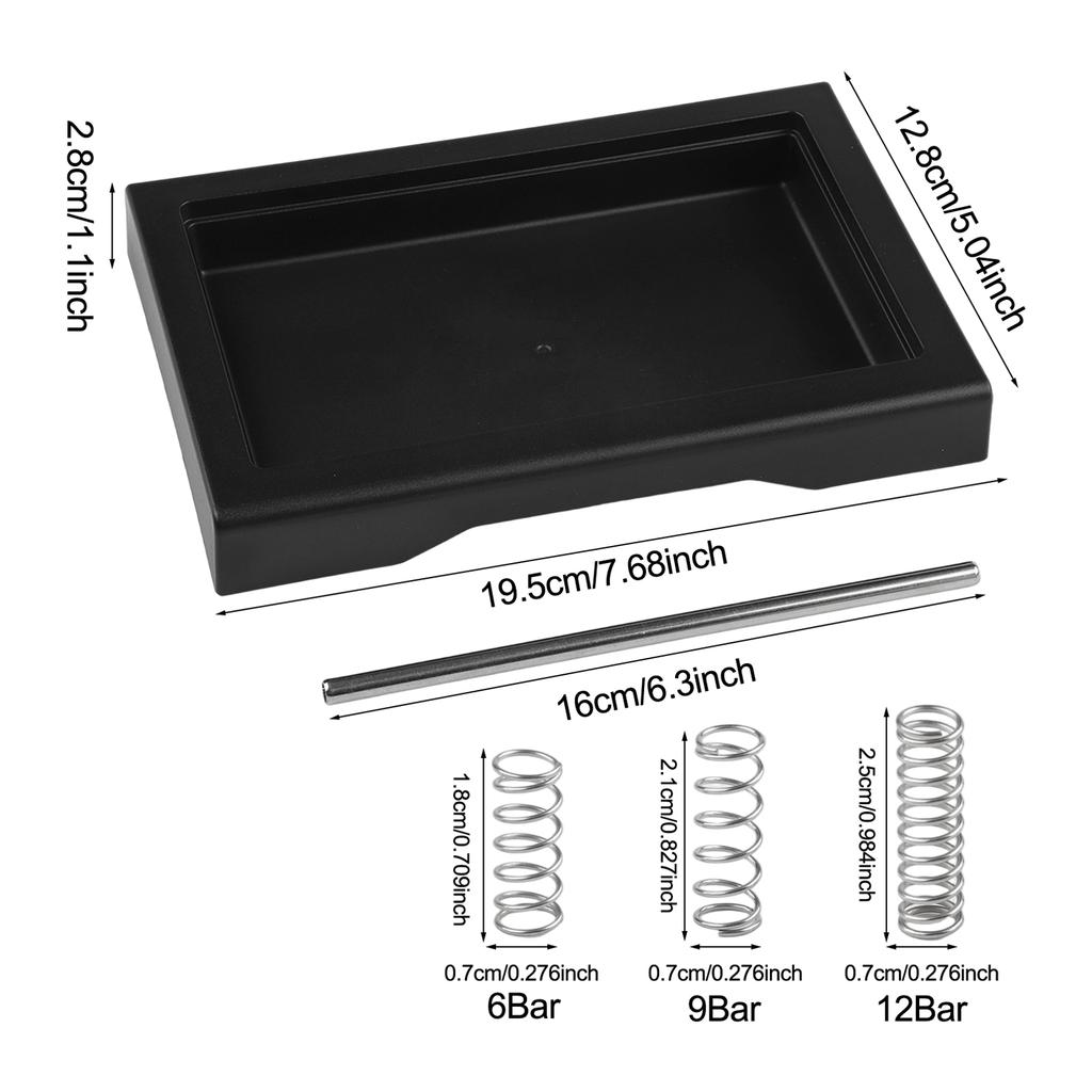 Sada odkapávací misky s OPV pružinami pro Gaggia Classic Pro 6/9/12 barový design