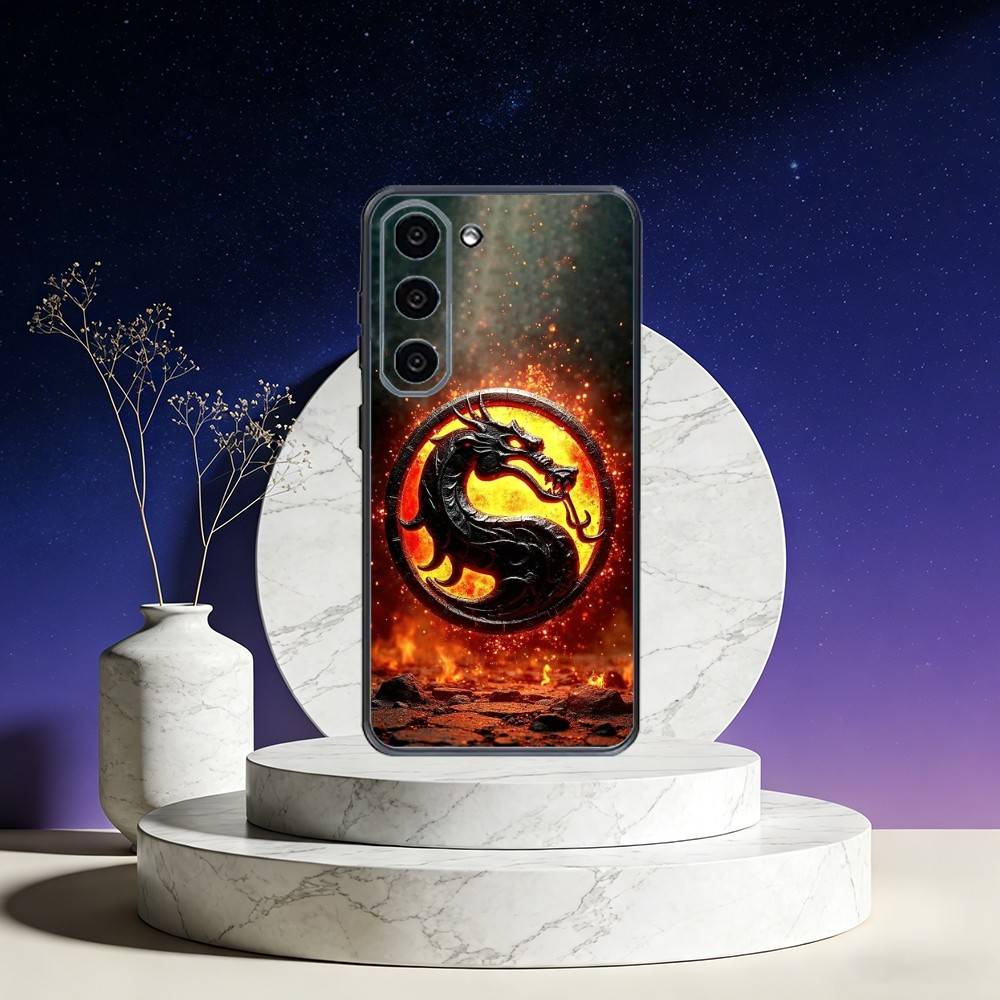 Game MortalS K-Kombat Cool Phone Case For Samsung Galaxy A73,A72,A71,A70,A53,A52,A51,Others Soft Black Cover