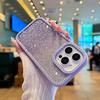 Transparent Diamond Phone Case for iPhone 16 15 14 Plus 13 12 11 14 15 16 Pro Max 16Pro Bling Glitter Protector Shockproof Cover