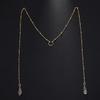 Boho Feather Tassel Face Chain, Sparkly Crystal Mask Vein Eyewear Chain, Festival Party Hair & Face Accessories for Women