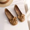 Boutique Taizhou fashion women's shoes fashion bow soft sole single shoes direct supply soft sole not tired feet work shoes women