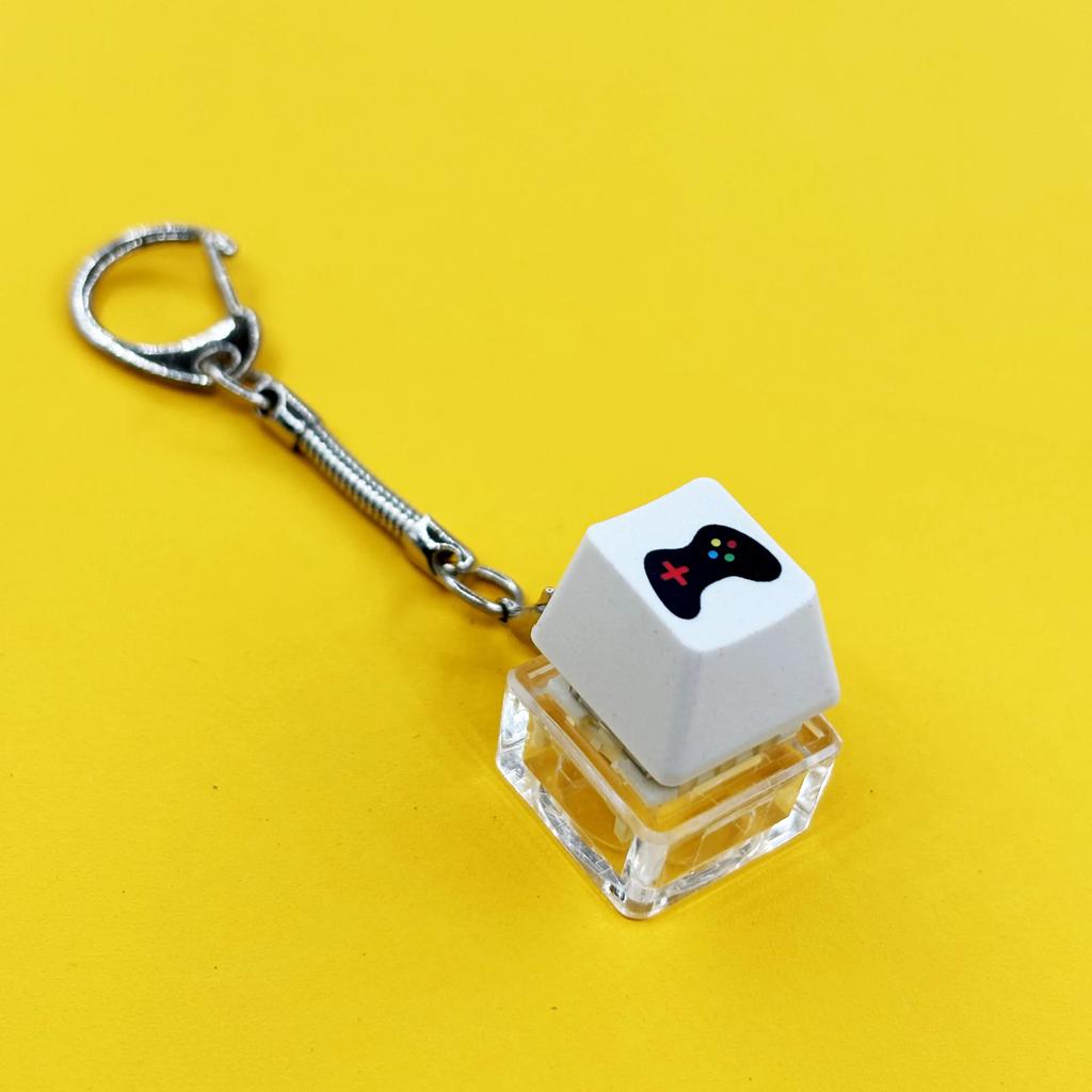 Tastaturtaste Spielzeug Party Stressabbau DIY Fidget Knopf Tastenkappe Fidget Schlüsselanhänger Tastatur Schlüsselanhänger Spielzeug Finger Tastatur