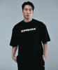 Mihag Sports Emblem Oversized T-Shirt (Black)