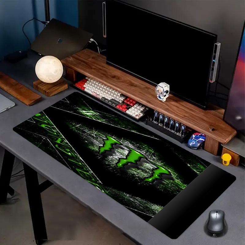 Podložka pod myš s potiskem Monster Energy, Protiskluzová podložka na plochu pro klávesnici, pro PC Laptop Herní Pracovní Denní Použití, Skvělý Festivalový Narozeninový Dárek