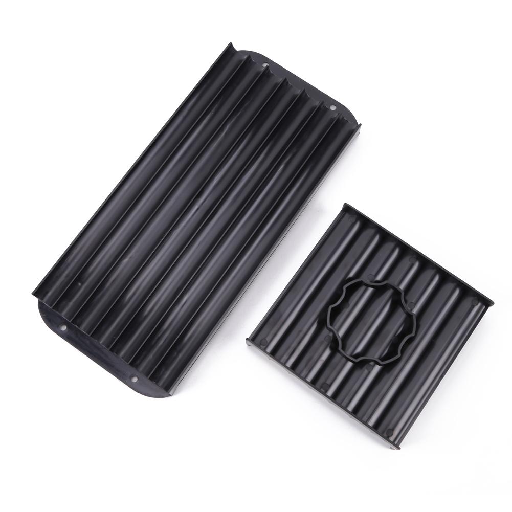 Facyn Tavolo Rullo Per Boilies Portatile - Base 30x15 Cm, Stampo Per Esche Con Fori Da 8 A 20 Mm, Attrezzo Da Pesca In PP Nero - 2