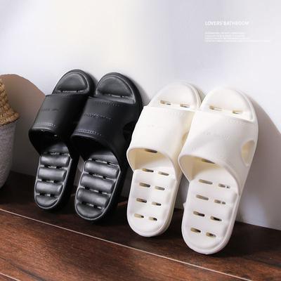Fashion Bathroom Slippers Summer Home Indoor Household Non-slip Bathing Quick-drying Soft-soled Slippers  Shoes for Women  Shoes
