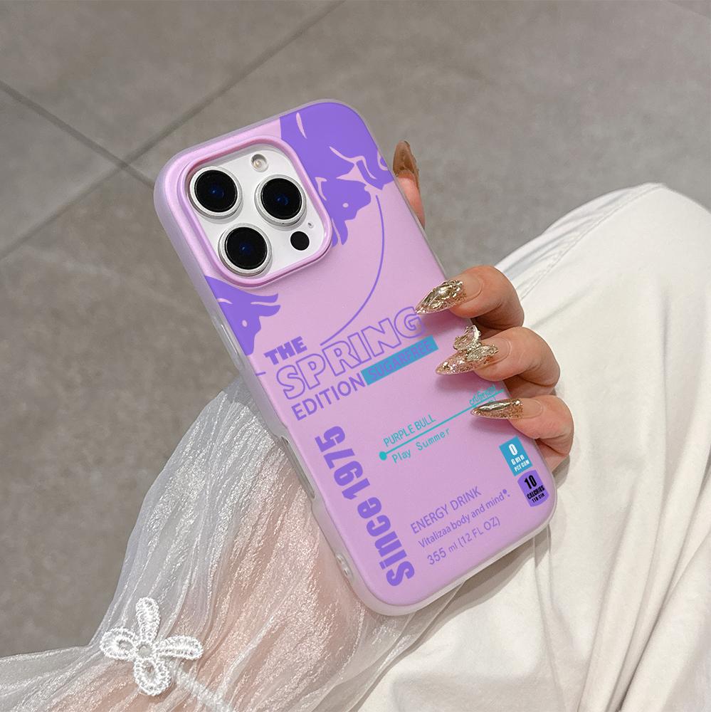 Fashion pattern cow Phone Case For iPhone 17 AIR 16 15 14 13 12 11 Pro Max Plus Matte Skin Feel Shell Cover