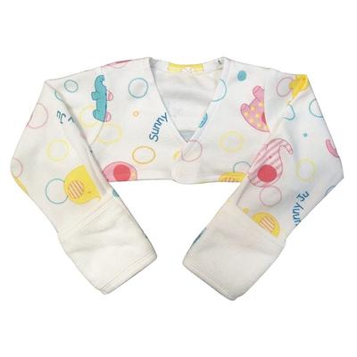 Edenswear Baby Eczema and Atopic Dermatitis Face Scratch Prevention Gloves with Pure Cotton Sleeve Covers (Elephant, 24-Month Set)
