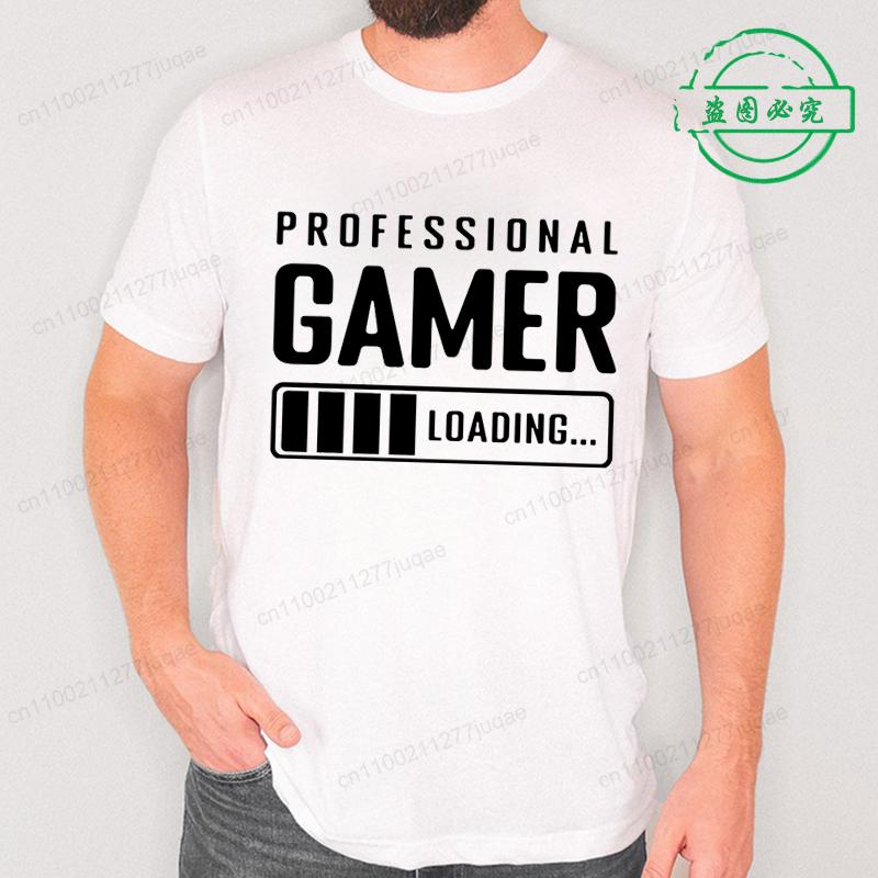 Mens Game Controller Graphic Short Sleeve TShirt Breathable Gamer Gaming Printed Tops Tee for Women Summer Casual Sportswear