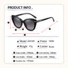 New Women's Cat Eye Polarized Sunglasses with 3 In 1 Magnetic Clip Customizable Myopia Prescription Lens Reading Glasses