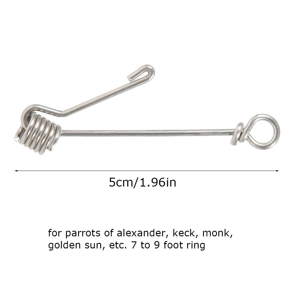 s Bird Leg Buckle Stainless Steel Opening Outdoor Activity Anklet (Medium )