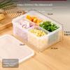 Multipurpose Food Storage Box, Leaksealed Design, 600ml/1000ml/2000ml