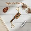 Mini Detangler Comb for Women Girls Portable Keychain Cute Design Travel Bag Pendant Backpack Accessories for Hair Care