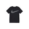 Round Neck Training Short Sleeve 'Black Big Swoosh' Men's CZ1355-010