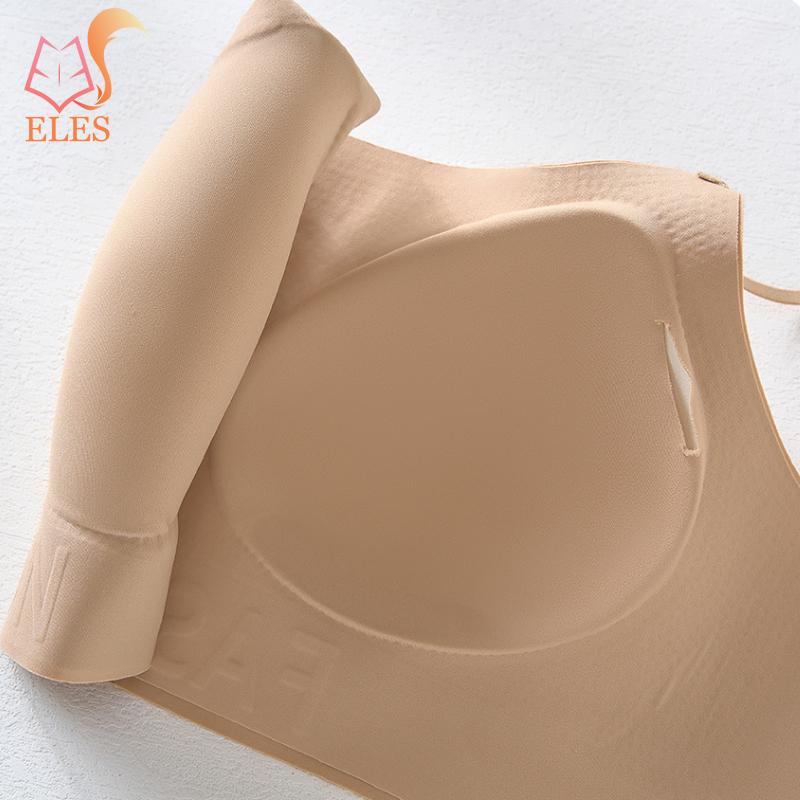 Summer Thin Seamless Underwear Bra Push Up Anti-sagging Invisible Bra