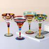 270ml Creatieve Margarita Wijnglazen Handgemaakt Kleurrijk Cocktailglas Europa Kelkglas Champagneglas Creatief Wijnglas Bar
