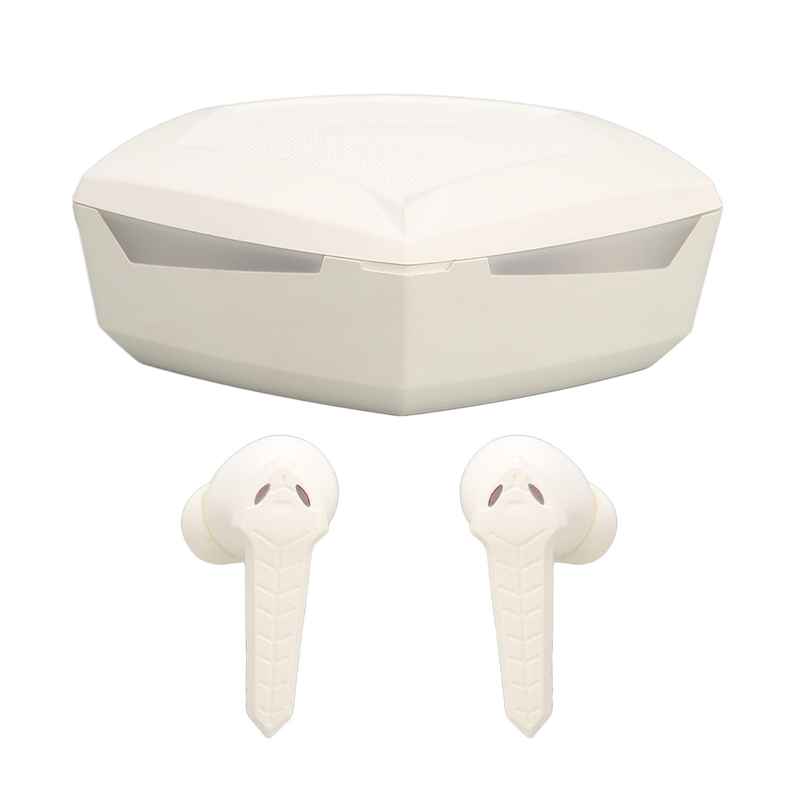 

Bluetooth игровые наушники стерео с низкой задержкой, два режима беспроводные наушники со встроенным микрофоном для белый