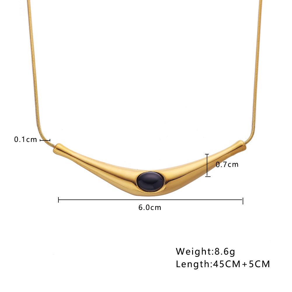 Artistic Desert Journey Lapis Lazuli Pendant Necklace золотой