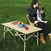 Portable Folding Camping Table - Lightweight Roll-Up for Picnic, Cooking, BBQ, and Outdoor Use