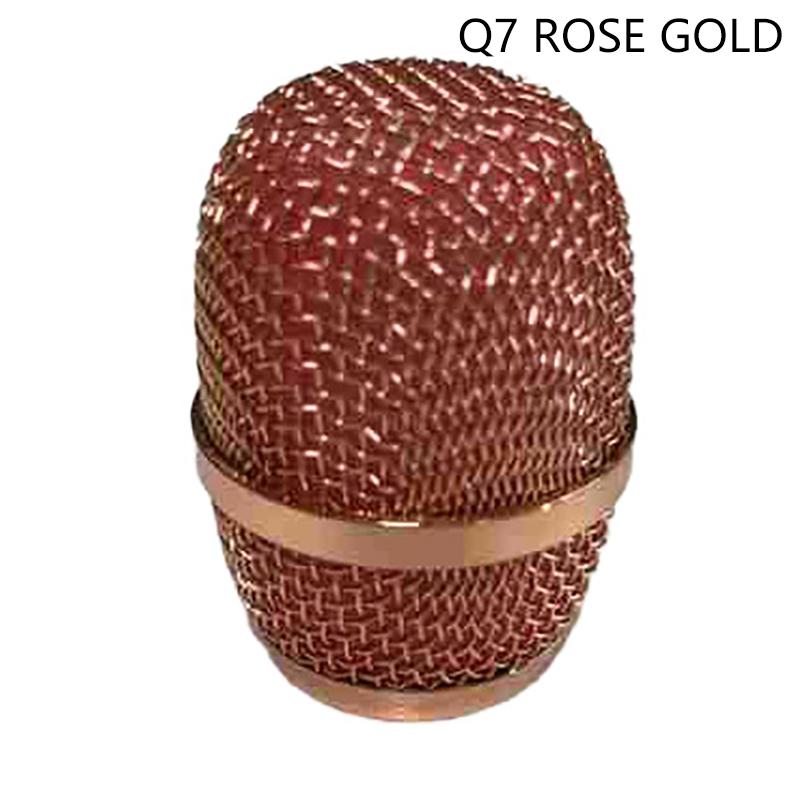 Microphone Replacement Head Steel For Sm58 Q7 Mesh Handheld Microphone Grill Mesh Head Fits Shure Beta 58A