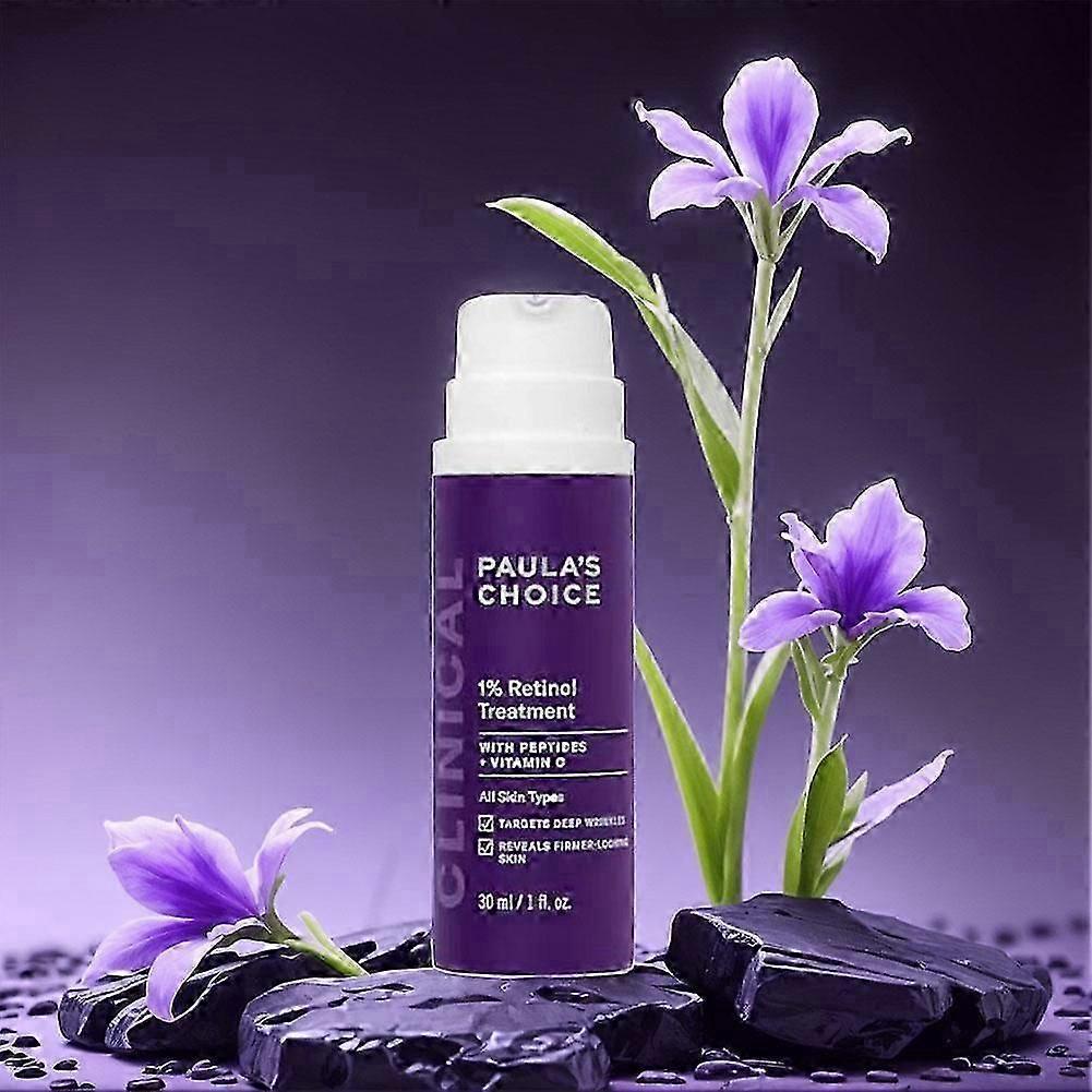 Retinol Serum 30ml Anti-Aging Gesichtsbehandlung Reduziert Falten Strafft die Haut Nacht-Reparatur-Formel Für Alle Hauttypen