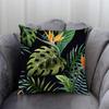 Throw Pillowcase Soft Texture Protective Replacement Fashion Car Bedside Nap Pillowcase Sofa Accessory