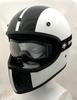 SUNUP COBRA Full Face Motorcycle Size L Matte Black SM-002 Helmet, (59-60cm),