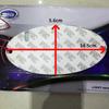 Autoaufkleber 14,5 x 5,6 cm Auto LED Emblem Licht für Ford Kuga Focus Mondeo Mustang Fusion Mk2 Mk3 Fiesta Mk6 Explorer Logo Abzeichen Acc