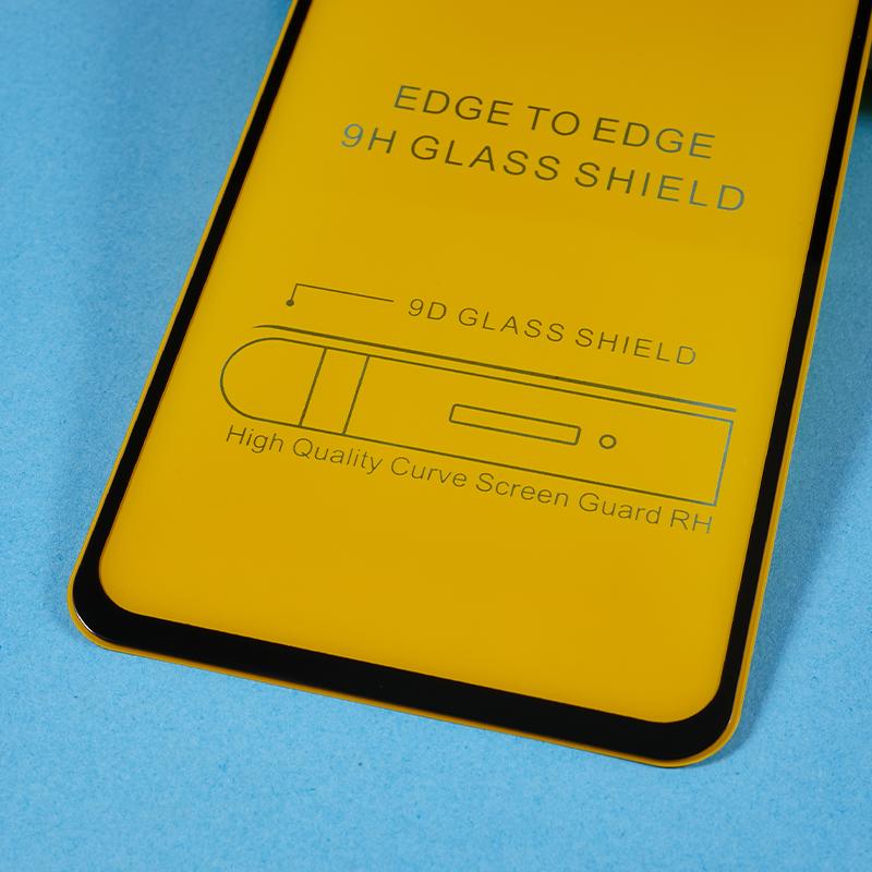 For Xiaomi Redmi A2/A1 4G 9D Phone Full Screen Protector Side Glue Silk Printing Tempered Glass Film