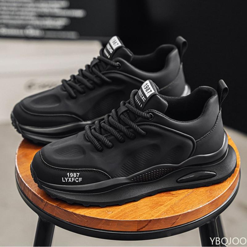 Men's Spring New Low cut Soft soled Breathable Shoes Color blocked Versatile Trendy Casual Simple Wear resistant Sports Shoes