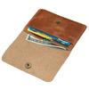 Bolsa para tarjetas cartera de hombre simple retro casual tarjetero