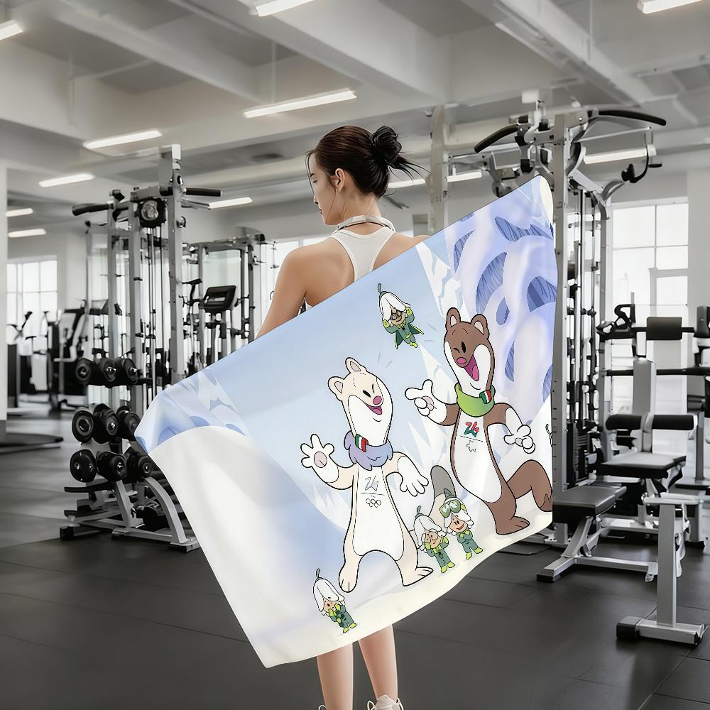 Mascot T-Tina And M-Milo Towel Quick Drying Beach Towels Are Suitable For Swimming Pools Camping Yoga And The Gym