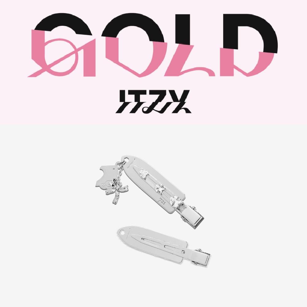 

Предварительный заказ itzy GOLD POP-UP Store Sentiments Hair Pin LIA