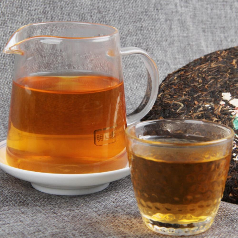 Yunnan Pu erh Raw Tea Cake 400g Natural Big Leaf Green Pu-erh Health Care