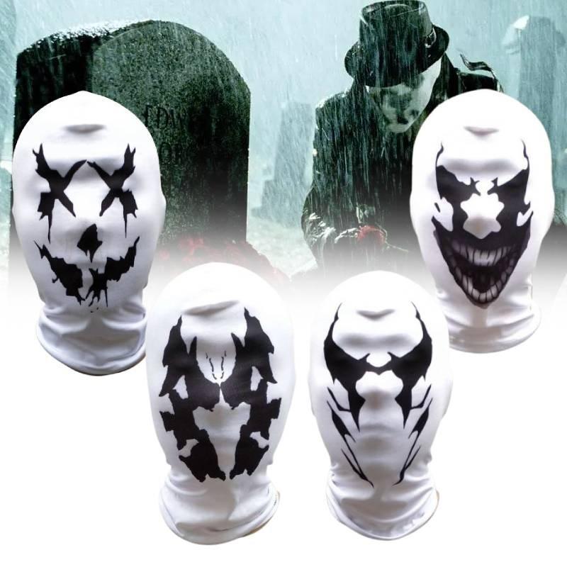 2020 Watchmen Rorschach Mask Cosplay Hooded Face Covering For All Seasons And Genders