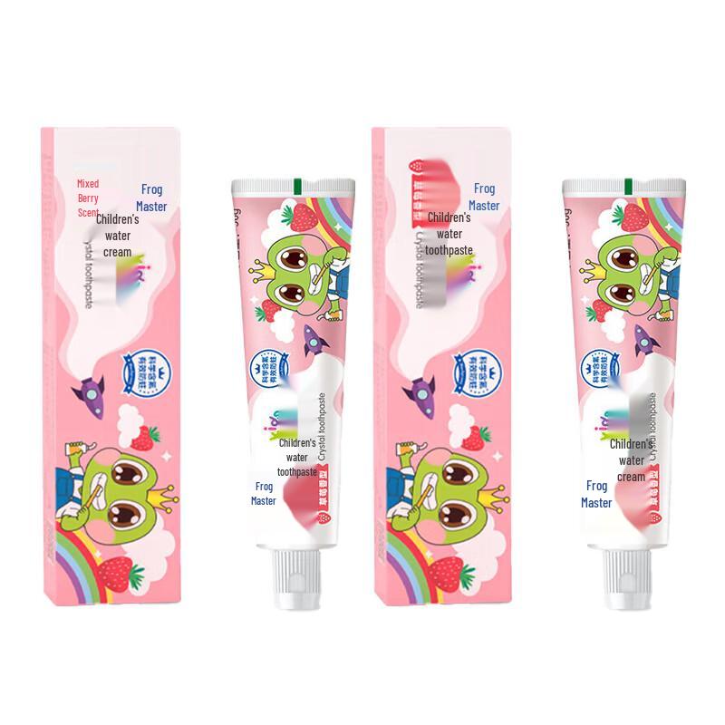 Frog Prince Baby Toothpaste (Strawberry, Anti-Cavity)