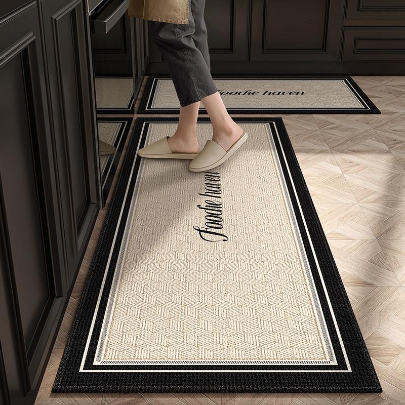 Carpet for Kitchen Runner Rug Non-slip Floor Mat Long Carpets Dustproof Door Mats Luxury High-end Elegant Home Decoration Rugs