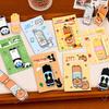 6Pcs Animal Magnetic Page Clips Cute PVC Bookmark for Students Readers Unique Magnetic Page