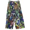 PLEATS PLEASE PP61-JF631 16Stainless Steel Multicolor Botanical Painting All-Over Print Pants Bottoms 3 multicolorUsed