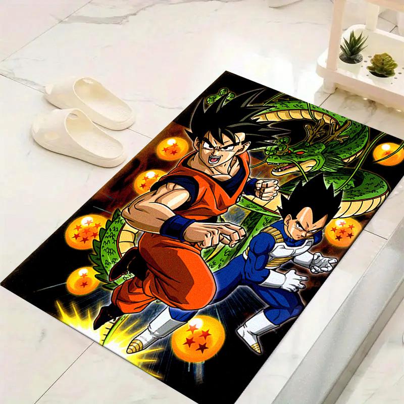 Son Goku Carpet Rug for Living Room Bedroom Home Sofa Decoration,Kids play Non-slip Floor Mat