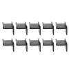 10 Pcs Hat Hooks Modern Minimalist Lossless Strong Acrylic Adhesive Hat Hangers for Home Wall