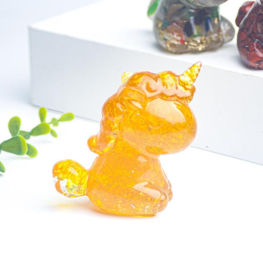 Natural Gemstone Crystal Animal Decoration With Unique Shape For Office Desk Display And Gift