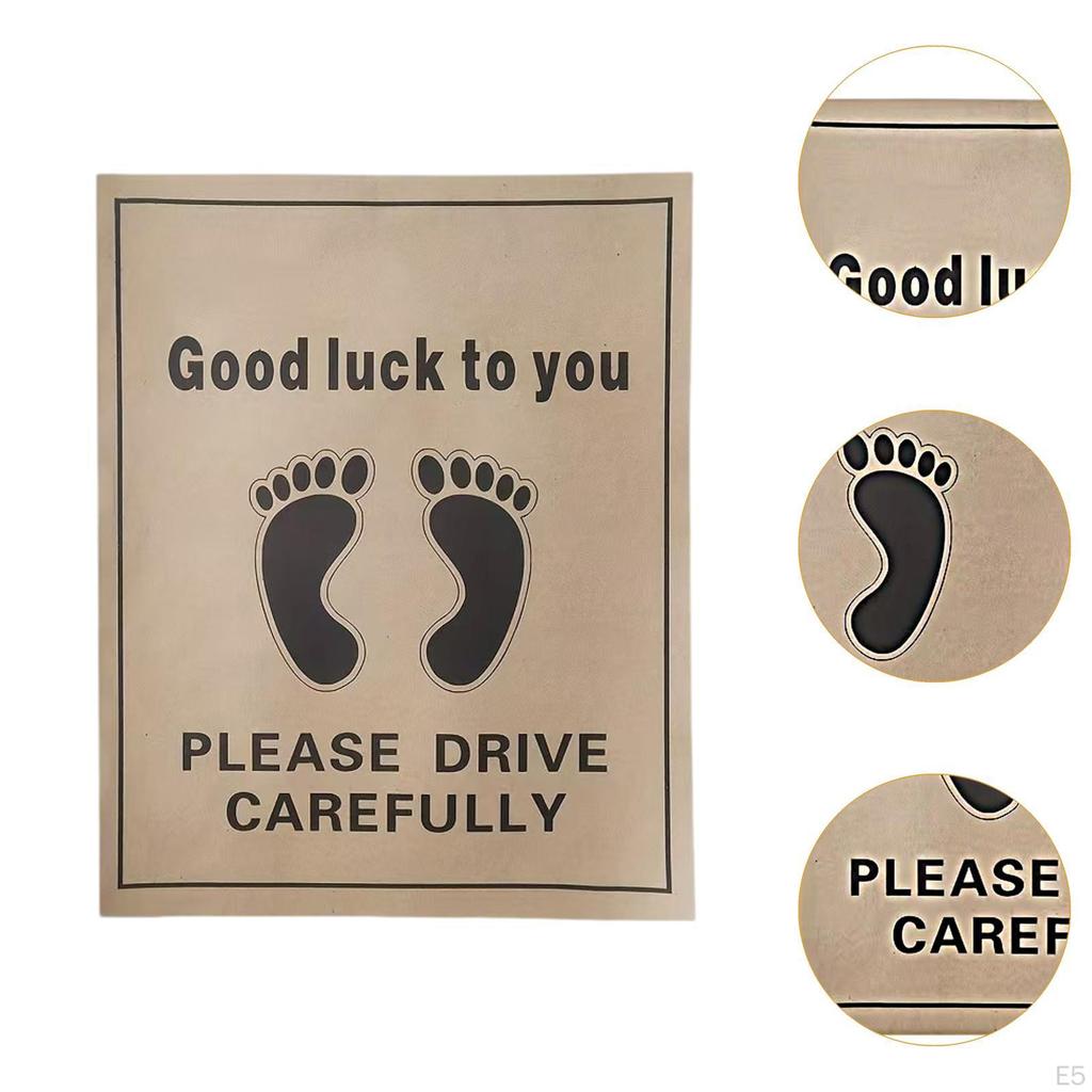 50x Car Paper Floor Mat Disposable for Trucks Taxis SUVs