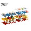Cup Storage Rack, Multi-Layer Stacking Organizer, with Wavy Slot Design, Space Saving Desktop Bar Storage for Mugs Glasses Coffee Cups