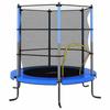 VidaXL Trampoline with Safety Net Round 140x160 Cm Blue