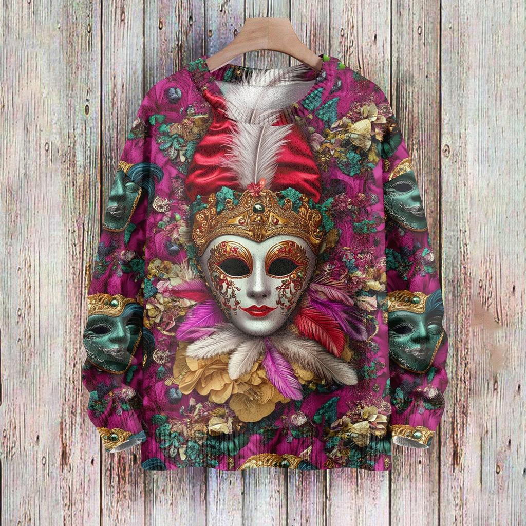 Children's Sweatshirts Boys' And Girls' Knitwear Cute Printed Shirts Round Neck Pullover Tops