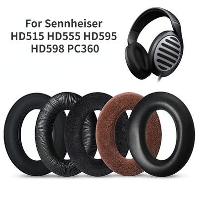 Poyatu Ohrpolster für Sennheiser HD598 HD598SE HD598CS HD 598 CS SE HD515 HD555 HD595 HD518 Kopfhörer Ersatz Ohrpolster Kissen